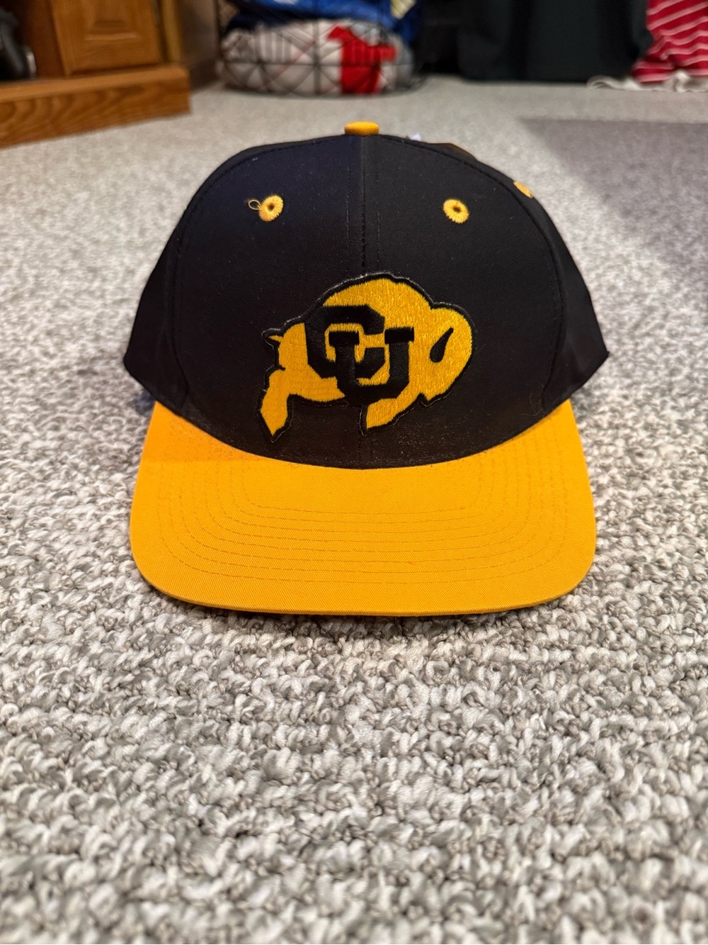 Vintage University of Colorado Buffaloes Logo 7 NCAA SnapBack Hat New